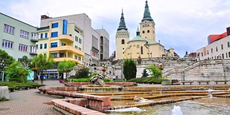 Місто Жиліна Словаччина