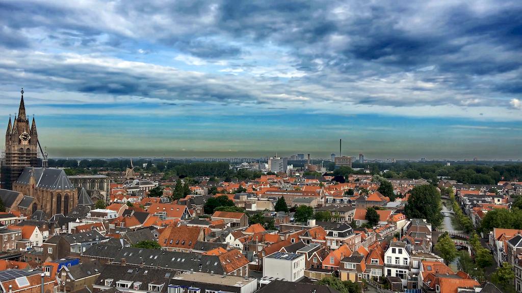 Panorama of Delft