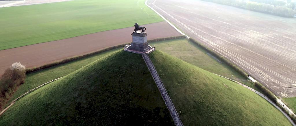 Waterloo Lion's Mound memorial