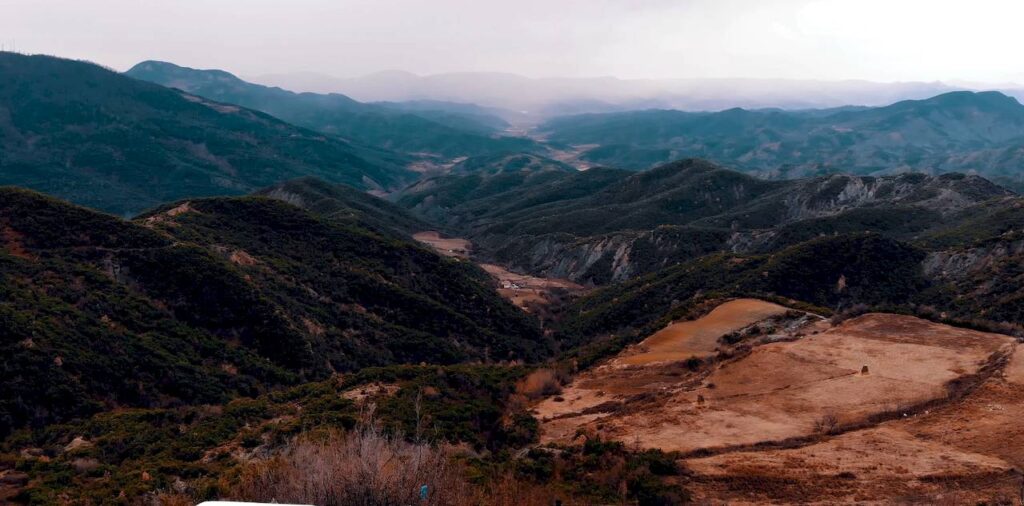 Mountain landscapes of Albania
