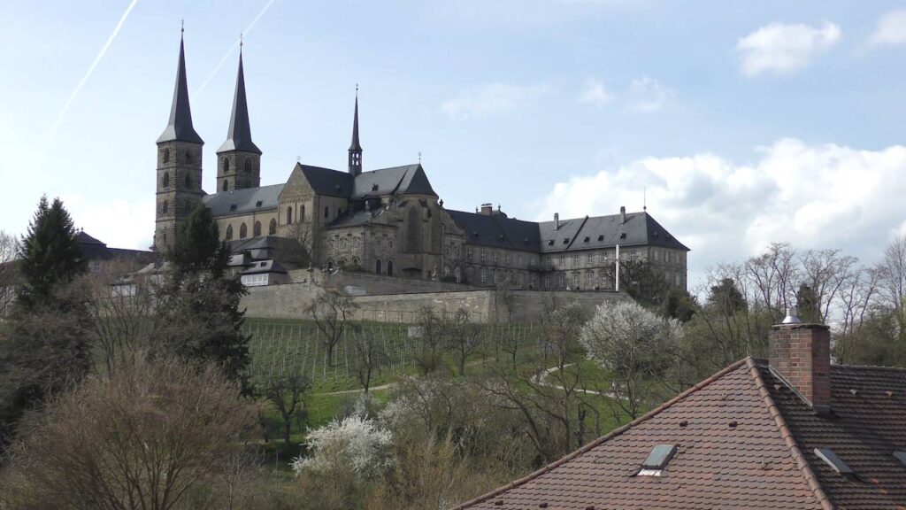 Bamberg Cathedral with four towers