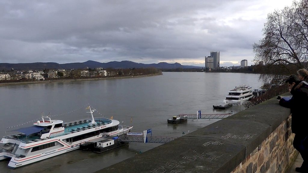 Rhine River in Bonn