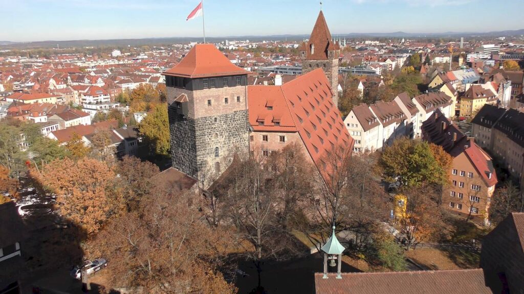 Kaiserburg Castle in Nuremberg