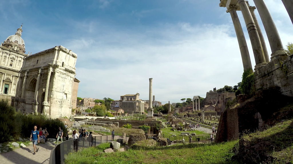 Panorama of the Forum