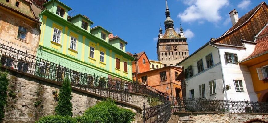 Місто Сігішоара Румунія