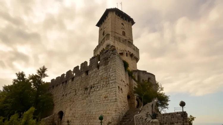 Guaita Tower - the first and most picturesque medieval tower of San Marino