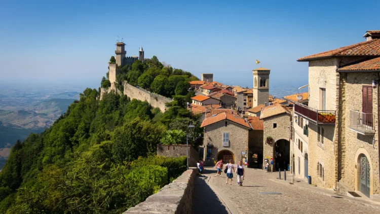 Old Town of San Marino on Mount Titano - UNESCO World Heritage Site