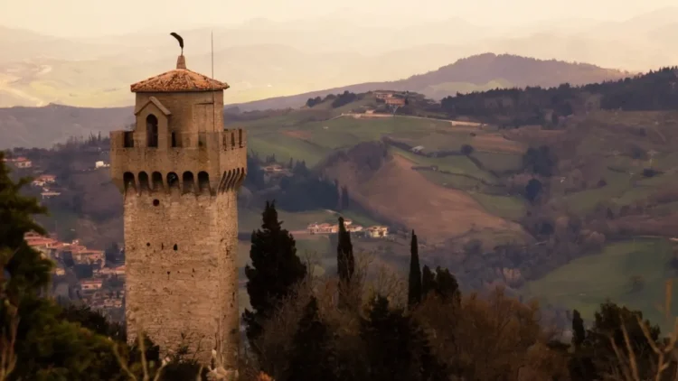 Montale Tower - the smallest of San Marino's three medieval towers