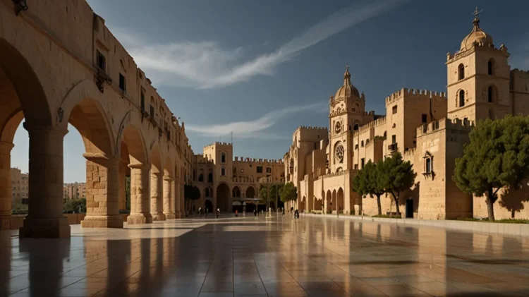 Panoramic view of Tarragona's historic center showing medieval architecture and Roman ruins
