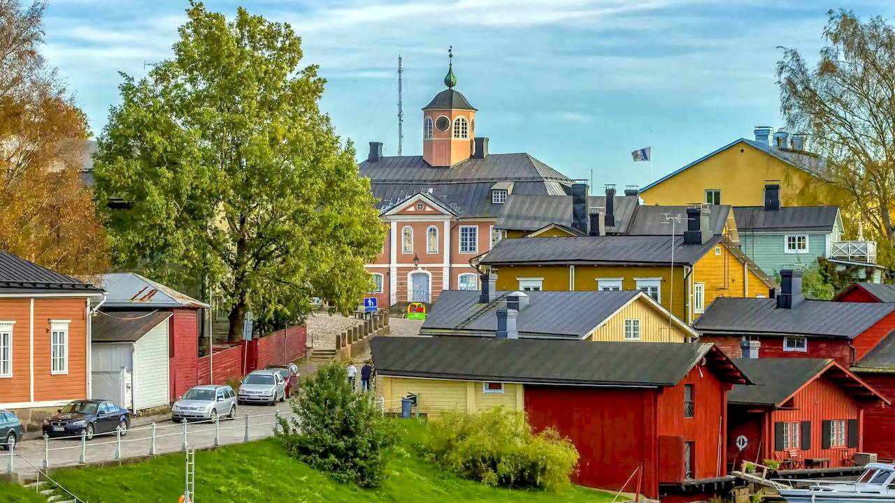 Місто Порвоо Фінляндія