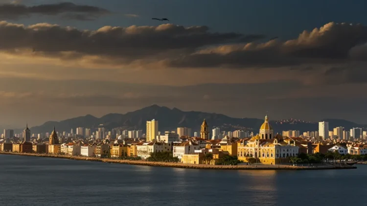Panorama of Cartagena
