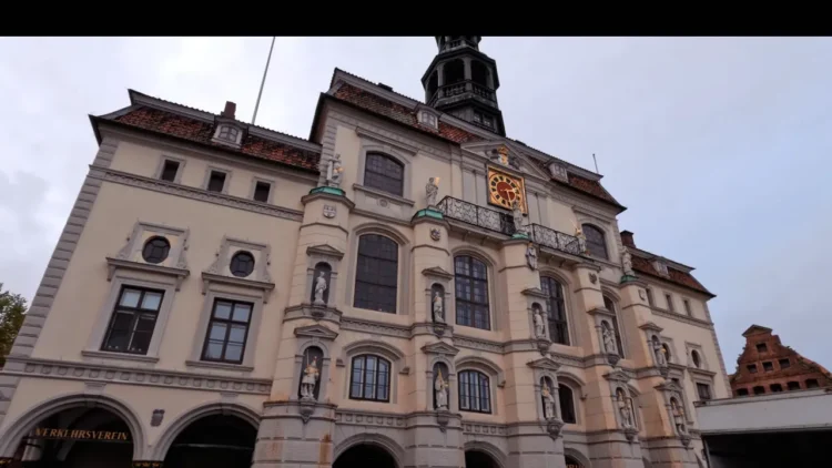 Historic Lüneburg Town Hall - a prominent architectural complex