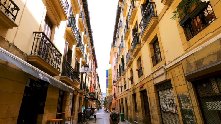 Streets of Parte Vieja