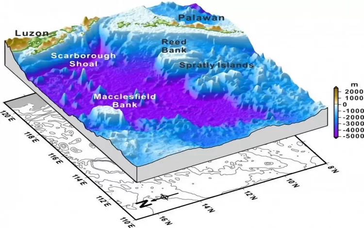 дно Південнокитайського моря