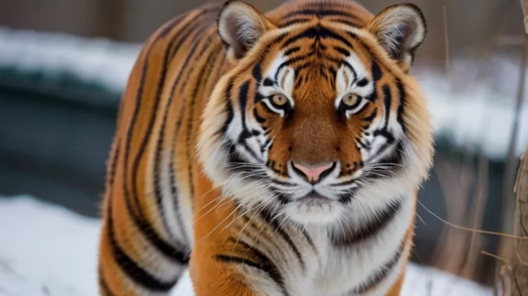 Amur Tiger, one of the rarest big cats in the world