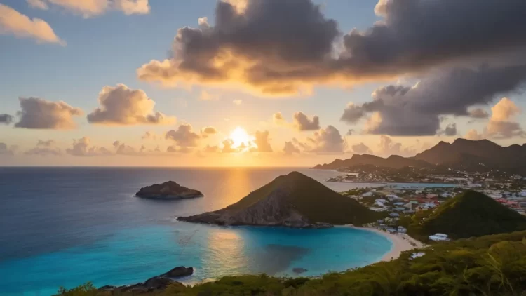 Scenic Views of Saint Martin