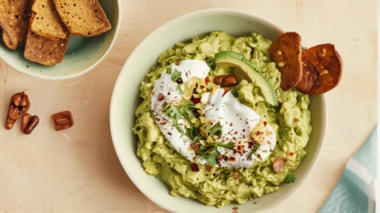 Delicious Traditional Mexican Guacamole Dip