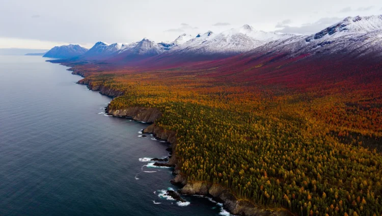 Sakhalin Island, home of the Nivkh people and their unique numeral system