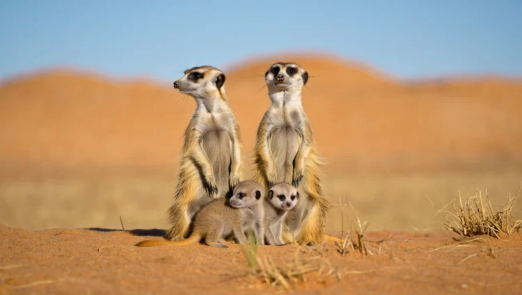 Meerkats recognizing each other by voice and unique individual codes