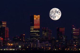 Чому Місяць іноді великий, а іноді маленький?