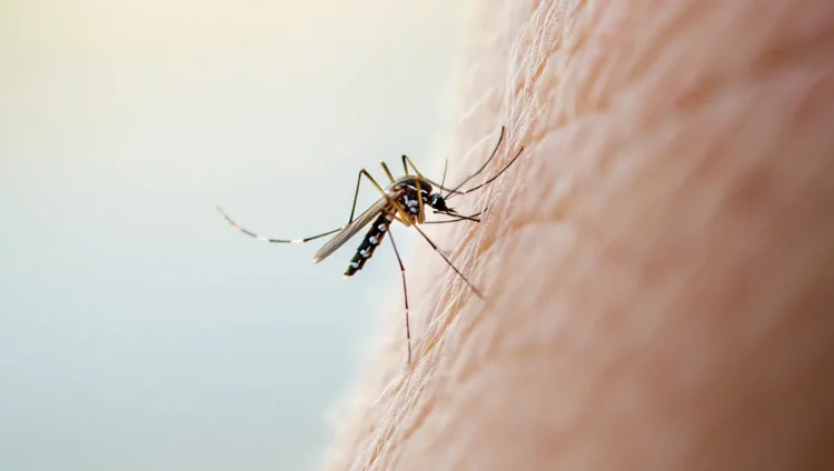 Why do mosquitoes need blood to survive