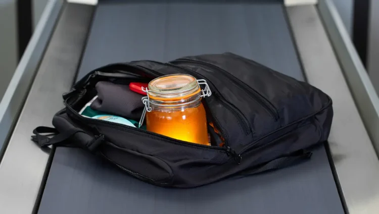 honey in carry-on luggage
