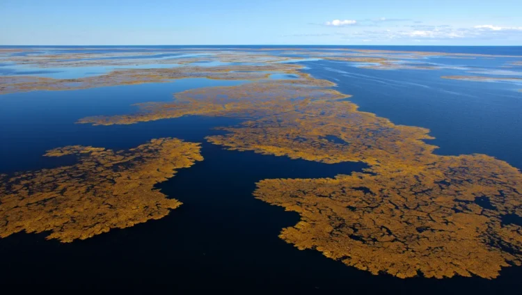 Sargasso Sea in the Atlantic Ocean