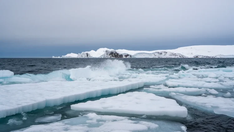 The Bering Sea in the Pacific Ocean