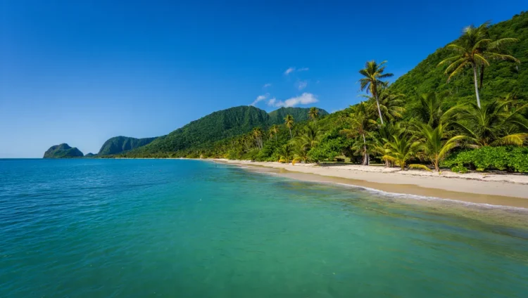 Caribbean Sea in the Atlantic Ocean