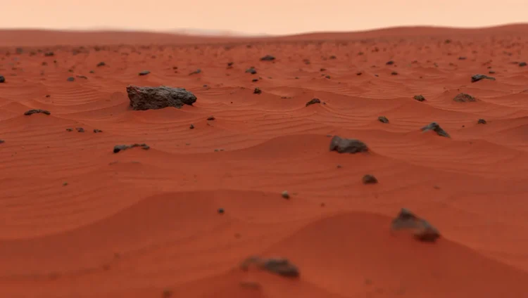 beautiful HD photo of the surface of Mars