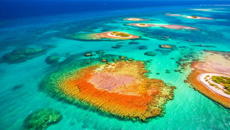 Coral Islands in Sharm El Sheikh Egypt Red Sea