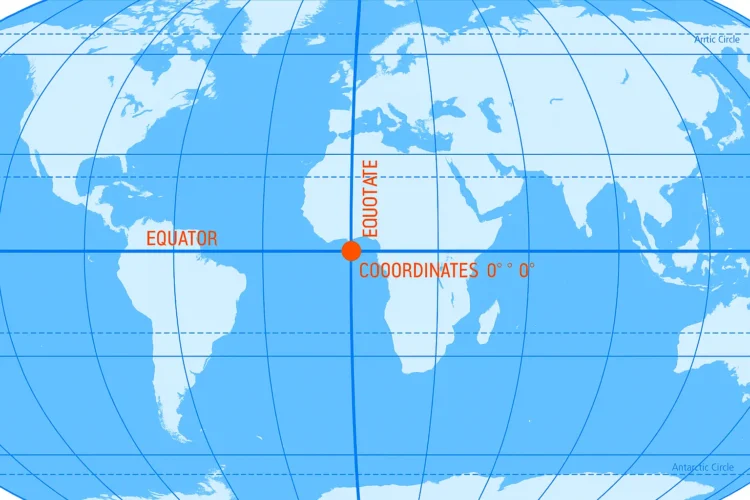 Що знаходиться за координатами 0,0