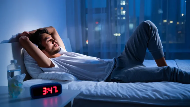 Senior woman and young man both suffering from fatigue and jet lag symptoms after air travel