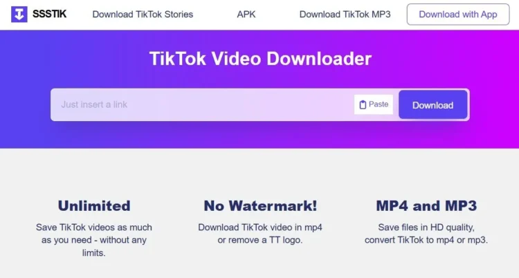 What makes SSSTik different from other TikTok download tools