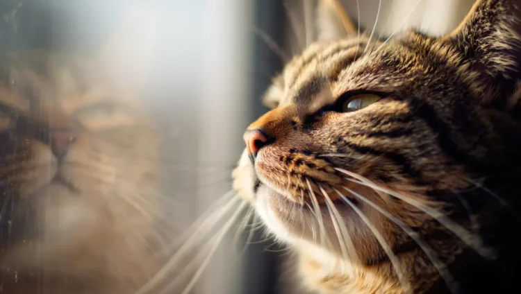 Cat olfactory system anatomy and smelling pheromones over long distances